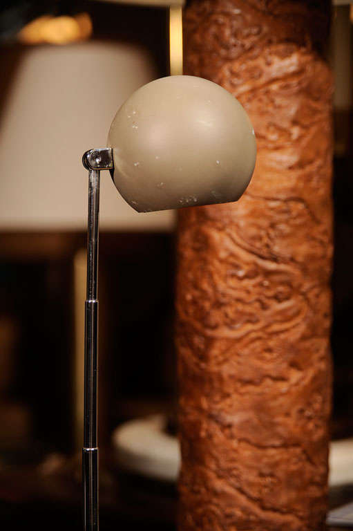 Mid-Century Modern Vintage Tan Lytegem Task Lamp by Michael Lax by Lightolier